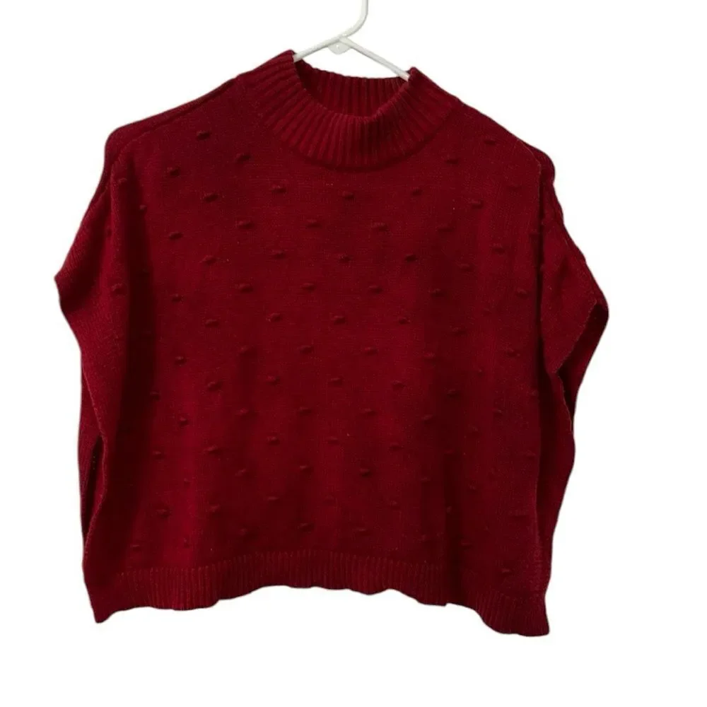Carter’s Kids Cotton Red Poncho/Cape (Size 4/4A)